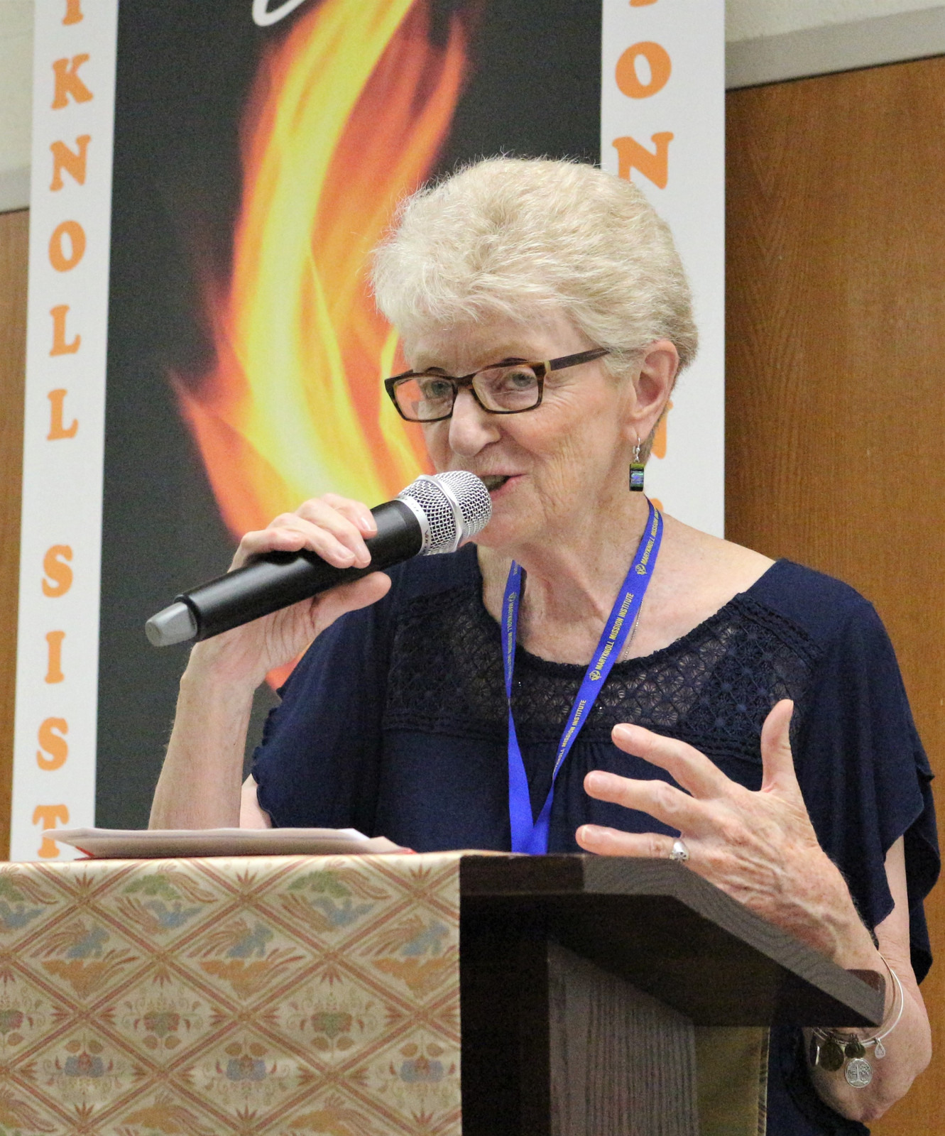 Sister Ann Braudis during her mission