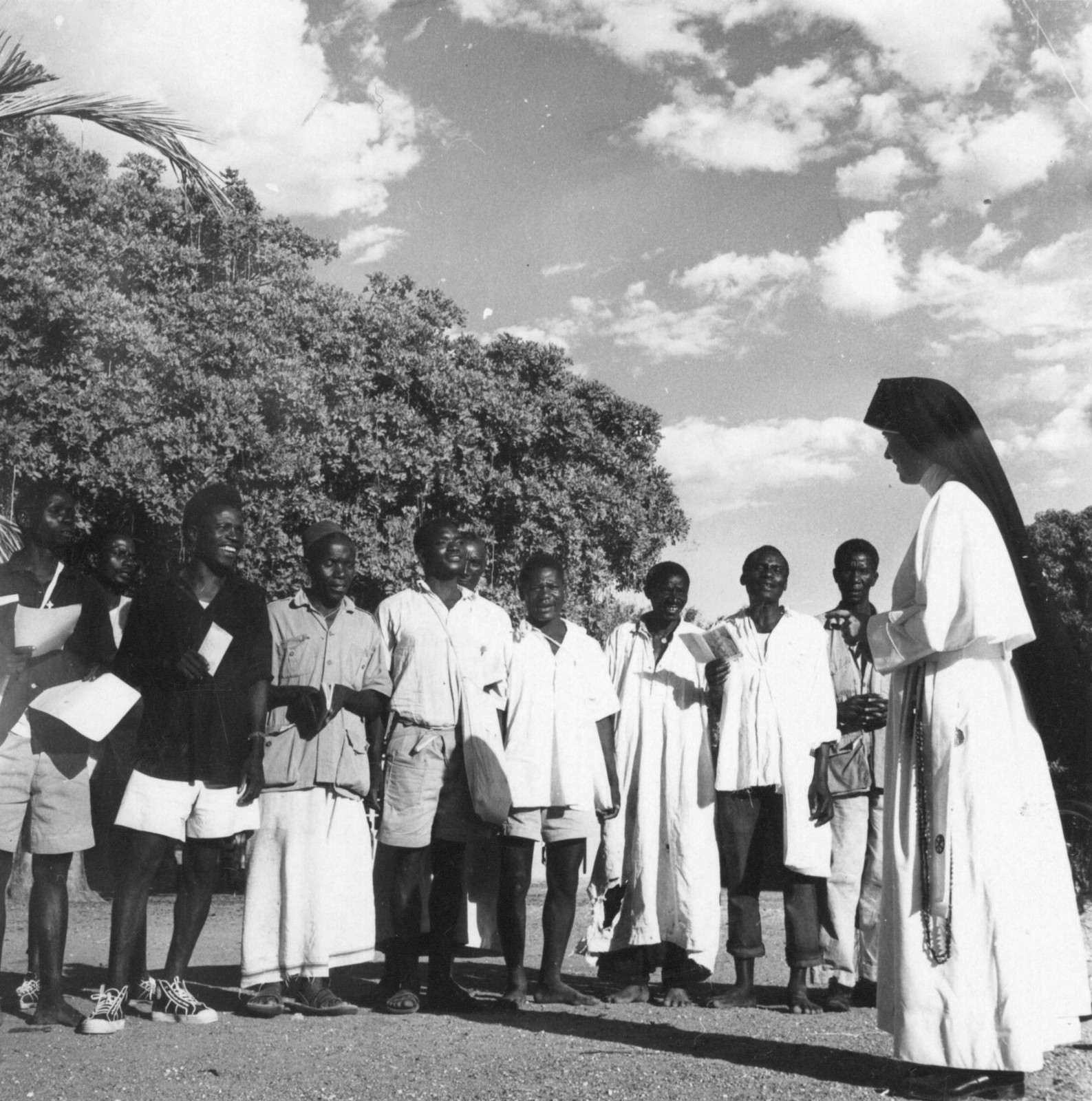 Sister Bridget Chapman during her mission