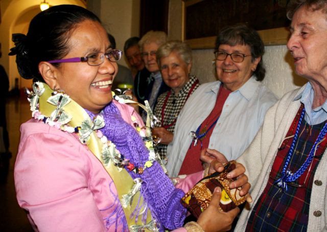 Sister Gloria Agnes during her mission