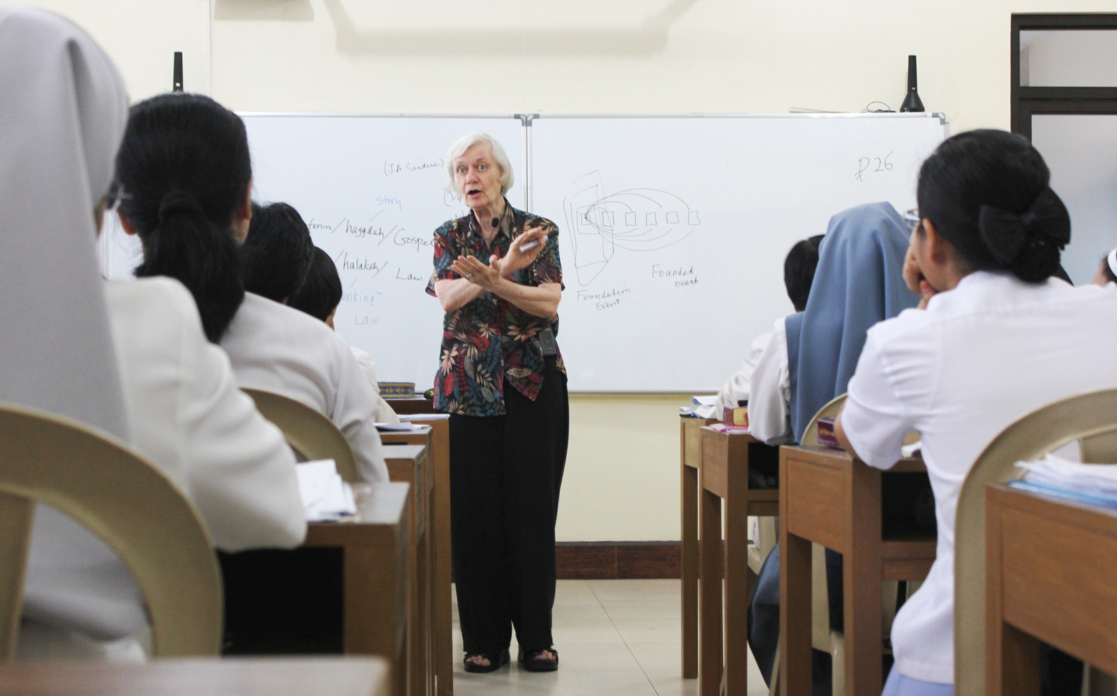 Sister Helen Graham during her mission
