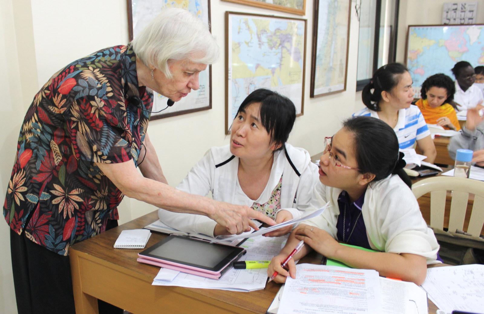 Sister Helen Graham during her mission