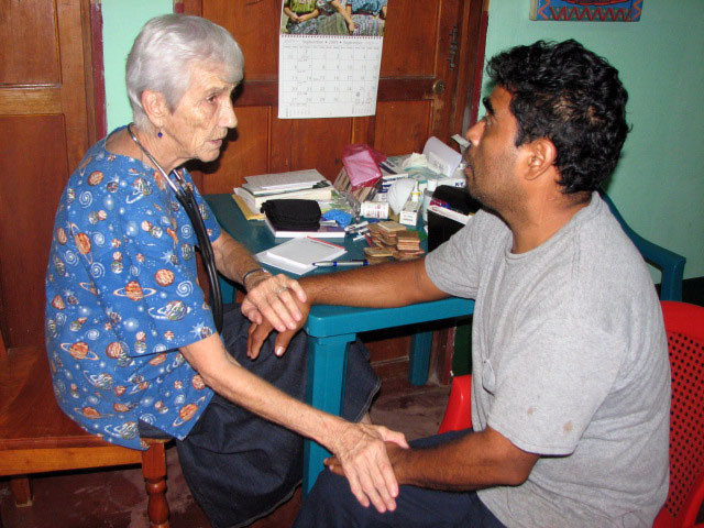 Sister Jane Buellesbach during her mission