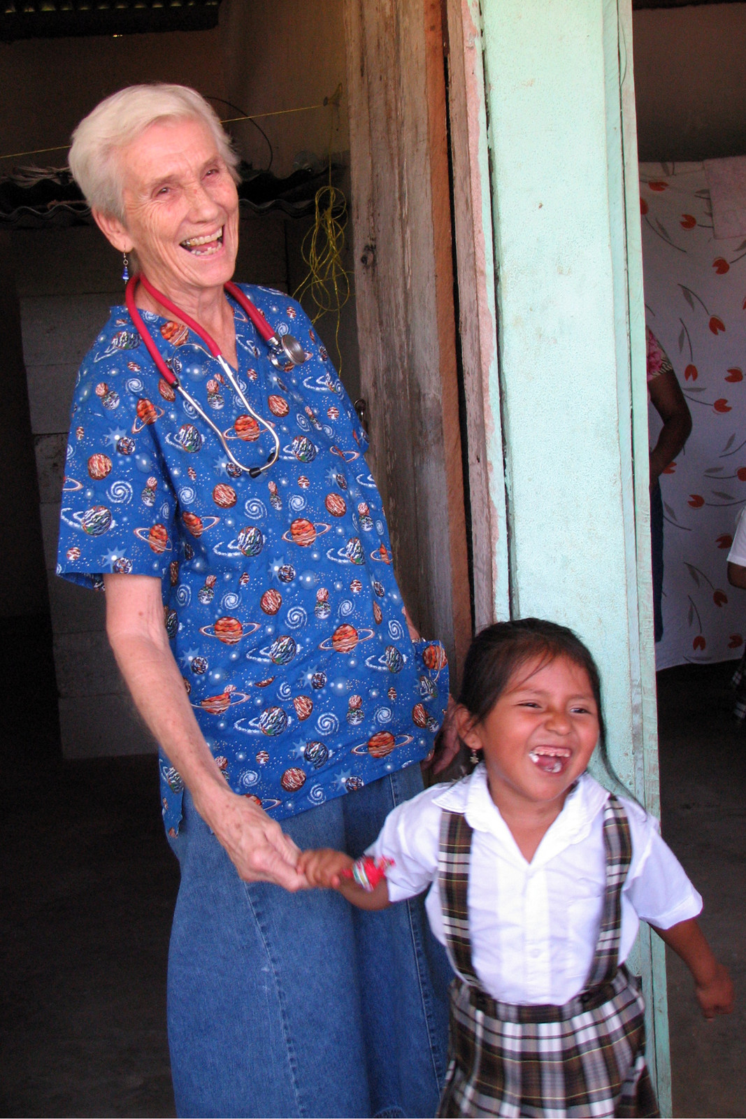 Sister Jane Buellesbach during her mission