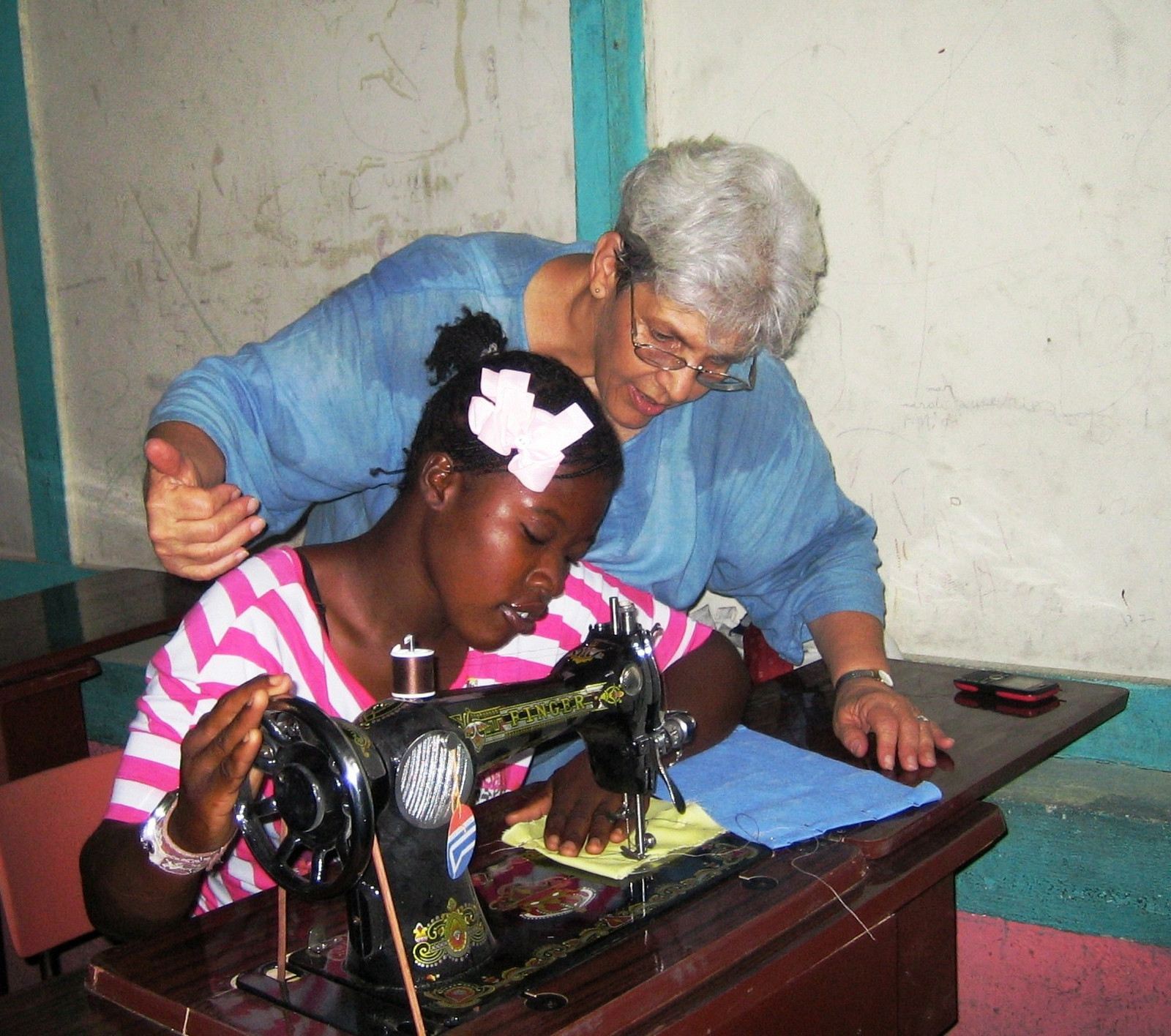 Sister Janet Hockman during her mission