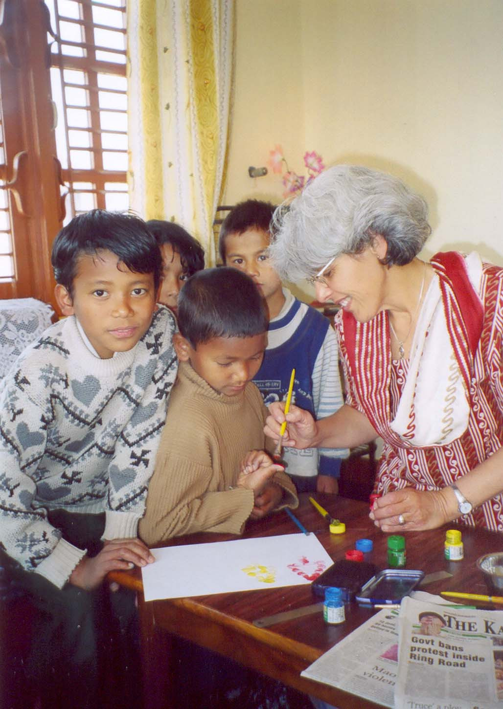 Sister Janet Hockman during her mission