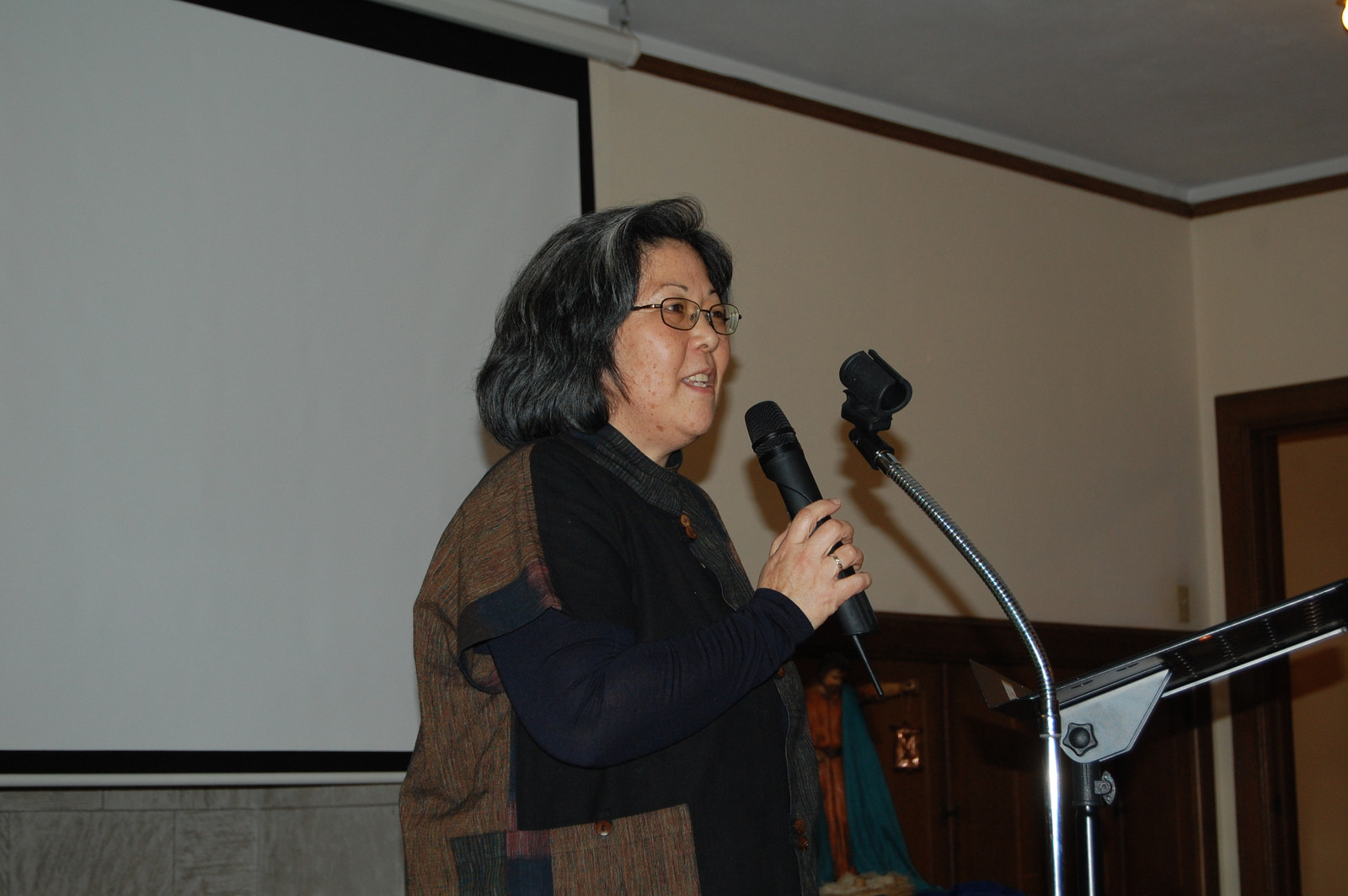 Sister Joanne (Járuko) Doi during her mission