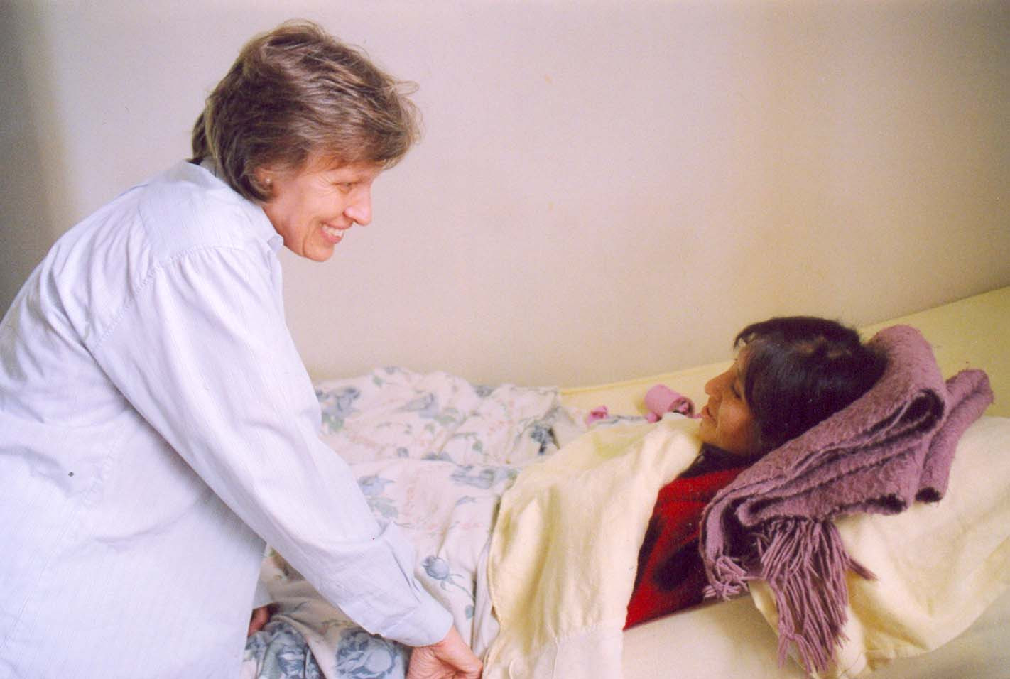 Sister Joyce Hylazewski during her mission