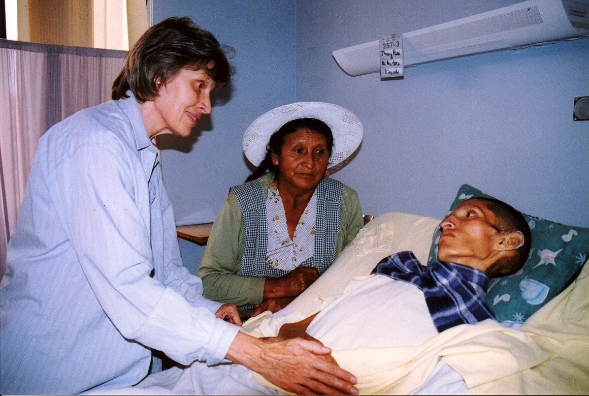 Sister Joyce Hylazewski during her mission