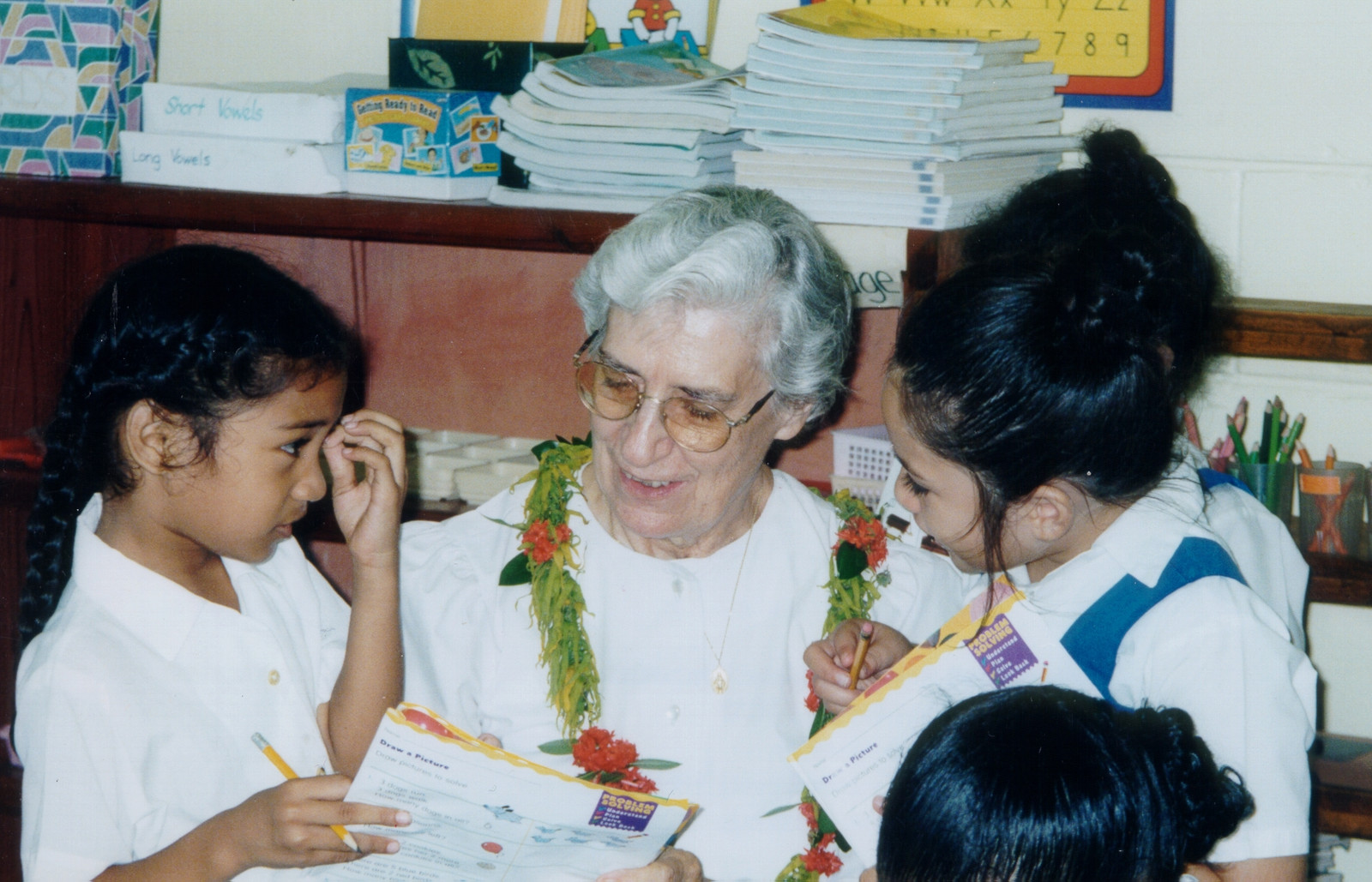 Sister Marilyn Evans during her mission